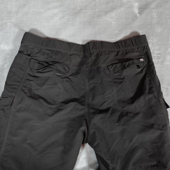 The North Face Convertible Hiking Pants Mens 2XL 28” Altered Length Gray READ! - Picture 7 of 13